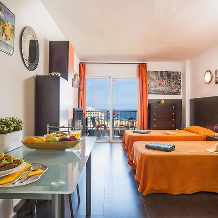 926 Fabulous View Of Lasamericas, Seafront Studio! Playa de las Americas  Luaran gambar