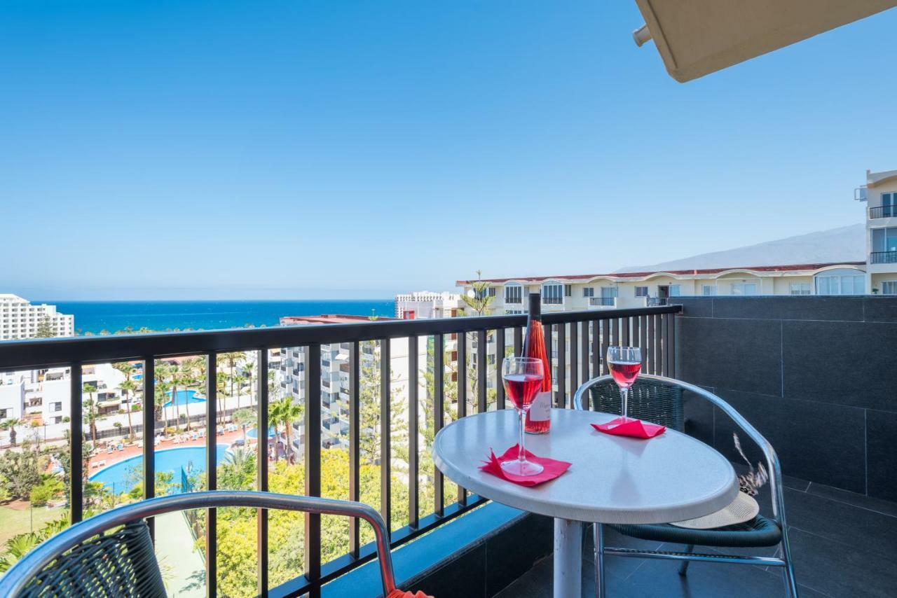 926 Fabulous View Of Lasamericas, Seafront Studio! Playa de las Americas  Luaran gambar