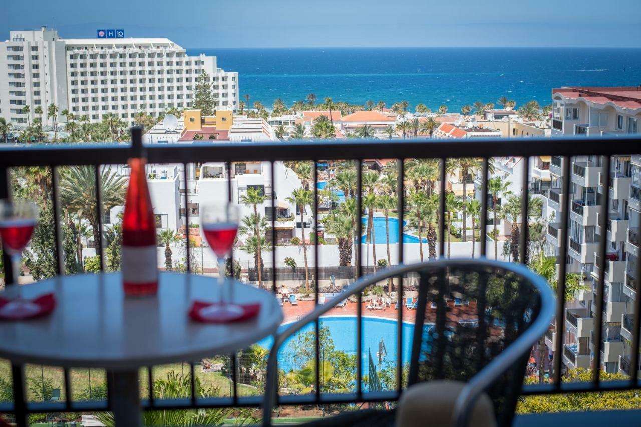 926 Fabulous View Of Lasamericas, Seafront Studio! Playa de las Americas  Luaran gambar