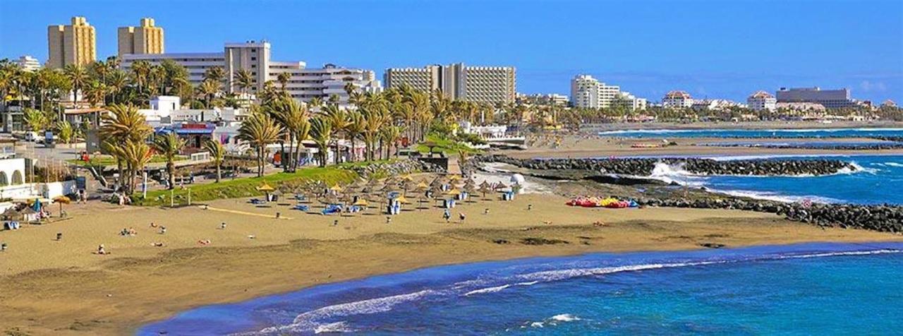 926 Fabulous View Of Lasamericas, Seafront Studio! Playa de las Americas  Luaran gambar